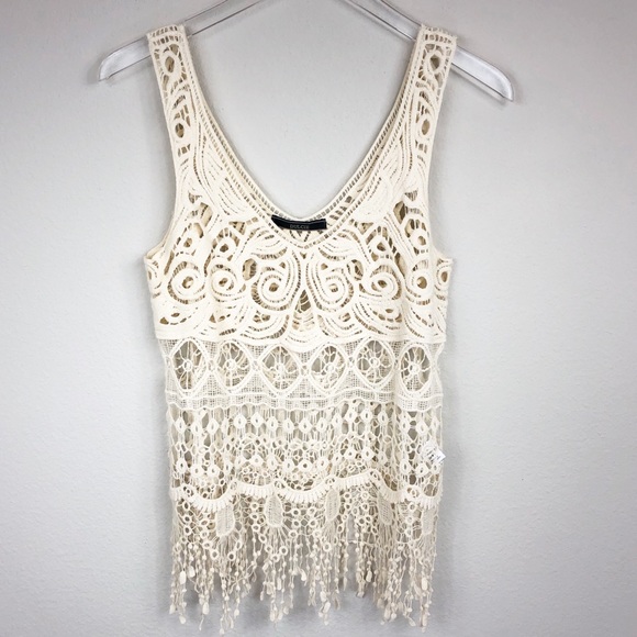 Anthropologie Tops - Anthropologie | Dulcie Lace Tank Top
